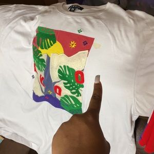 Akoo Set . 4XL . Multicolored (mainly red)